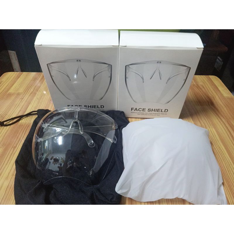 Faceshield Kính Chắn Bảo Hộ - Khẩu Trang Trong Suốt - Kính Mặt Nạ Chống Giọt Bắn | BigBuy360 - bigbuy360.vn