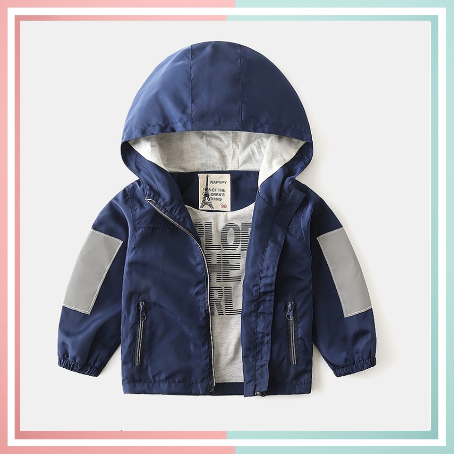 Áo Khoác Dù Cho Bé Trai Paris Siêu Cấp - Kid 365 Hàng Hiệu - GPAR