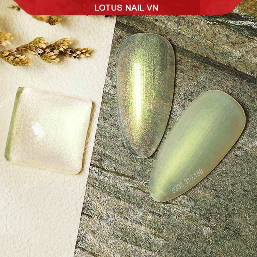 Sơn gel ngọc trai Lotus màu vàng mã A54-09