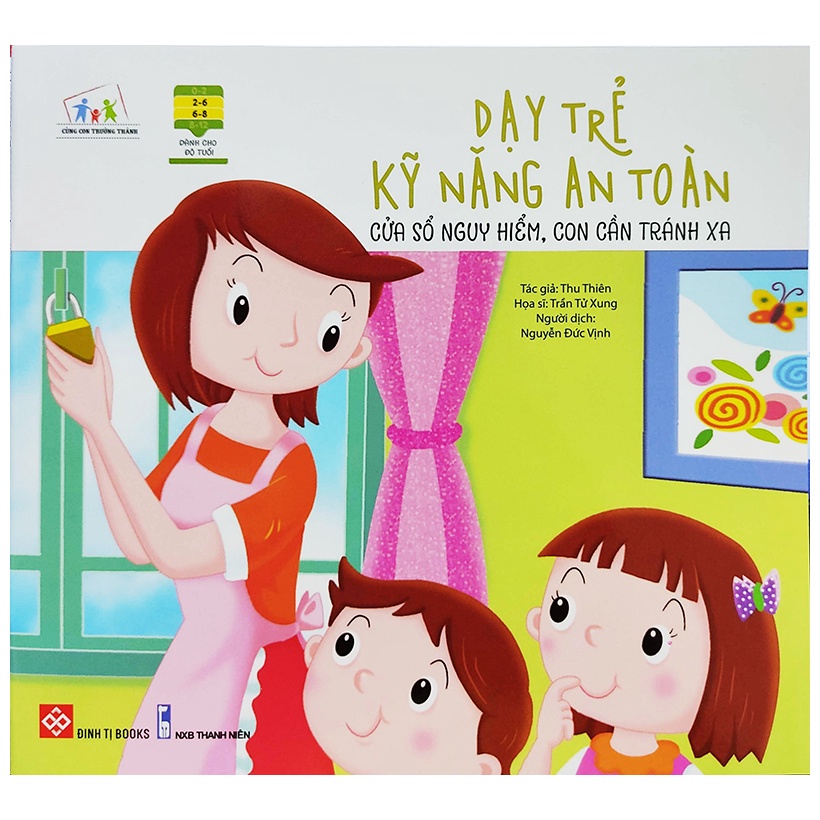Sách - Dạy trẻ kỹ năng an toàn - Combo 5 cuốn cho bé từ 2 đến 8 tuổi