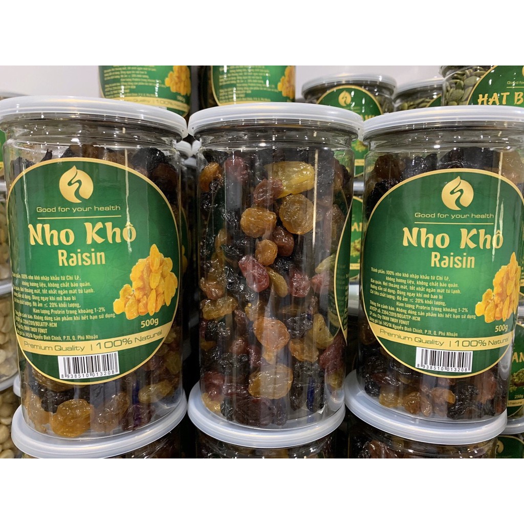 Nho khô Chi Lê 500g