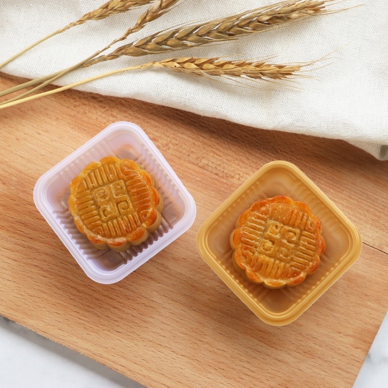 Set 100 khay đựng bánh trung thu 75g-80g