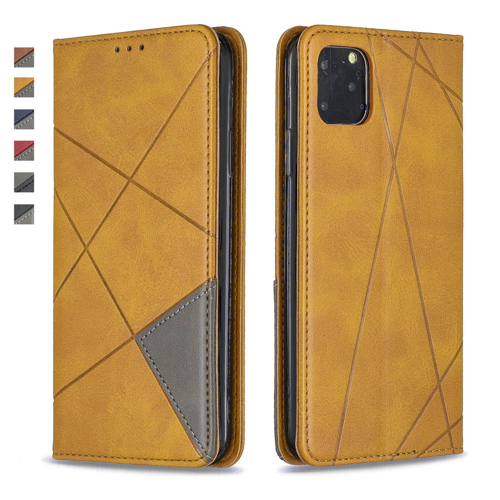 Ốp điện thoại kiểu ví họa tiết đường kẻ cho Apple iPhone 11 Pro Max 11 Pro iP 12 Pro Max 12 Mini iP12 / Pro