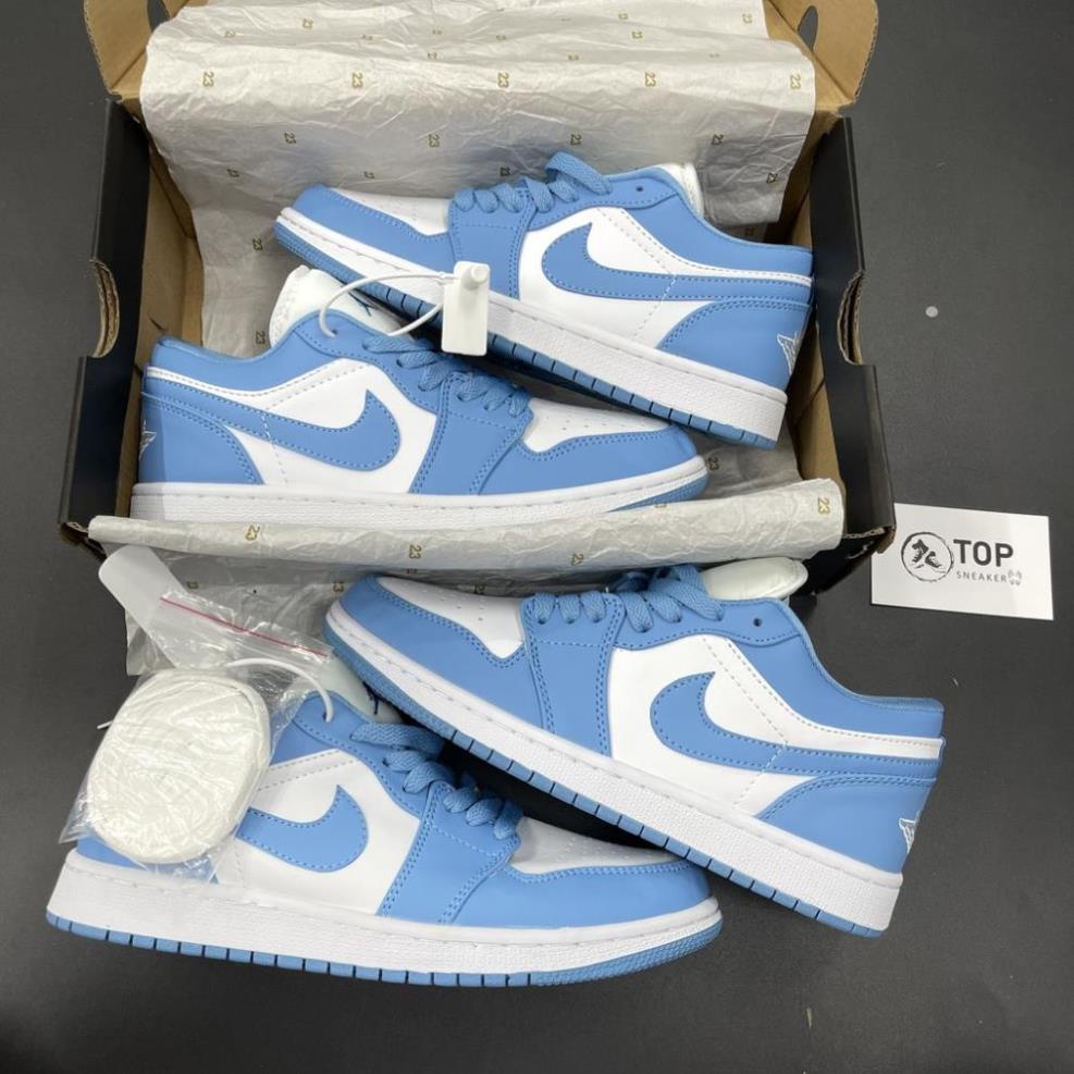 BIG SALE Giày Sneaker Jordan Xanh Uncle Low Giày Thể Thao Nam Nữ Thấp Cổ Full Phụ Kiện