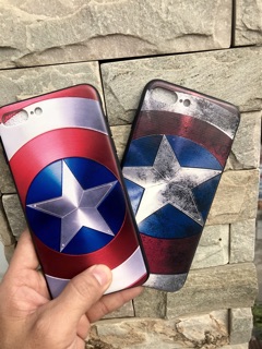 Ốp lưng captain in nổi 4d