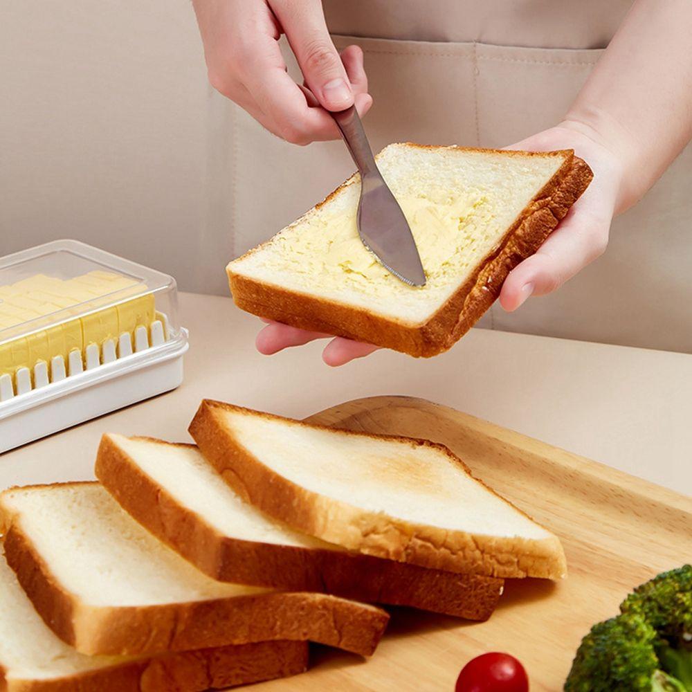 Hộp Đựng Bơ / Bơ Trong Suốt Phong Cách Nhật Bản