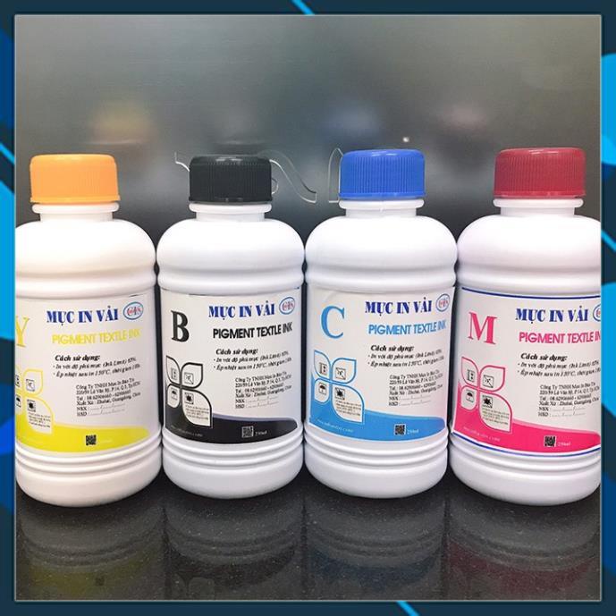 MỰC PIGMENT IN TRỰC TIẾP LÊN VẢI