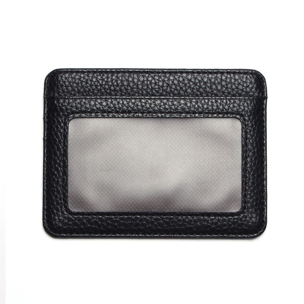1 Piece Mens PU Leather Wallet Front Pocket Slim Mini Card Holder Purse