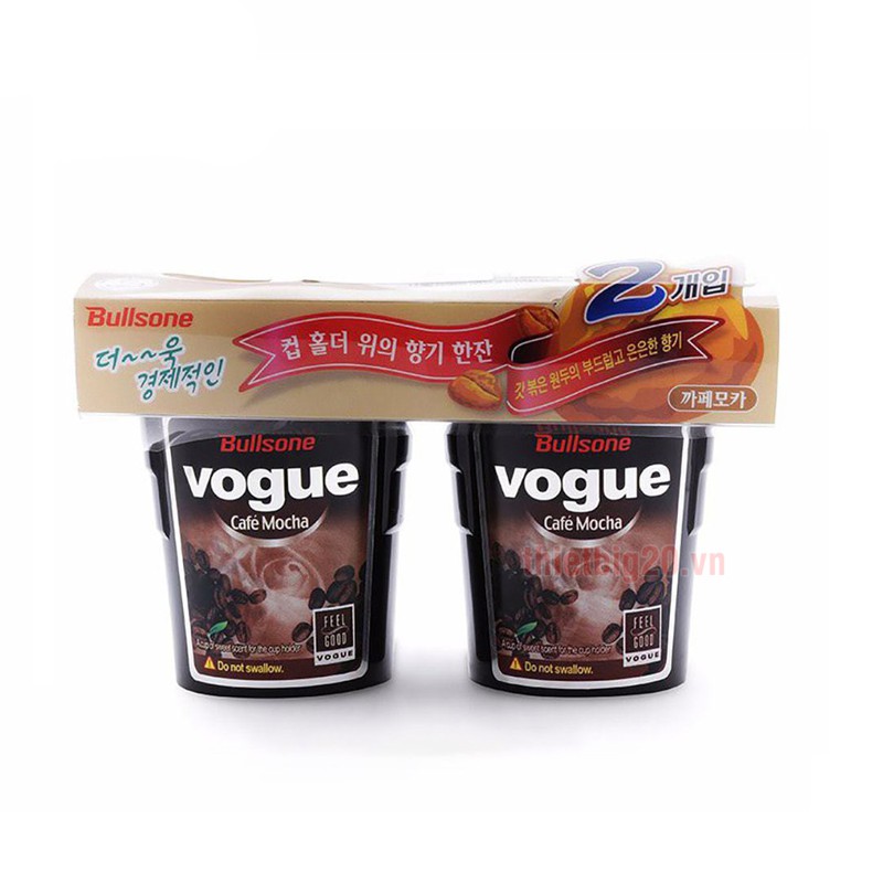 Sáp thơm cà phê Mocha khử mùi ô tô, trong nhà Hàn Quốc Bullsone Vogue - 130g