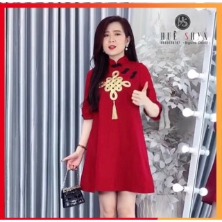 ĐẦM BIGSIZE DIỆN TẾT HS901 - SIZE L XL XXL