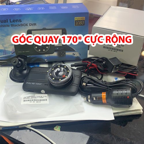 [HÀNG CHÍNH HÃNG] Camera hành trình ô tô X004 DVR Full HD 1080P TẶNG CAMERA LÙI 4 LED, CHỐNG NƯỚC, CHỐNG VA ĐẬP – BM90 | BigBuy360 - bigbuy360.vn