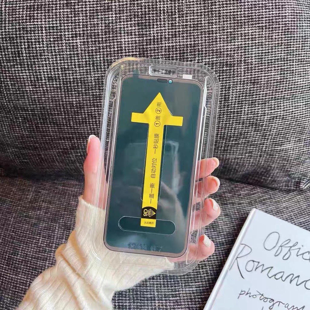 Kính Cường Lực Iphone Full Màn Khung Tự Dán Chống Nhìn Trộm Cao Cấp 7plus/8plus/x/xr/xs/11/12/13/14/pro/max/plus/promax