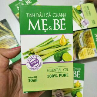 Tinh dầu sả chanh mẹ&bé 100% tự nhiên nguyên chất