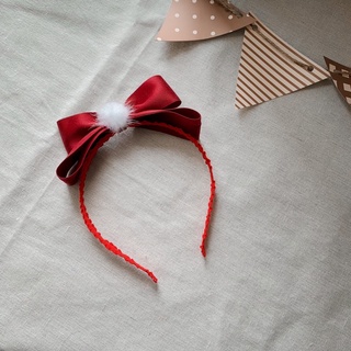 Bờm tóc noel cho bé