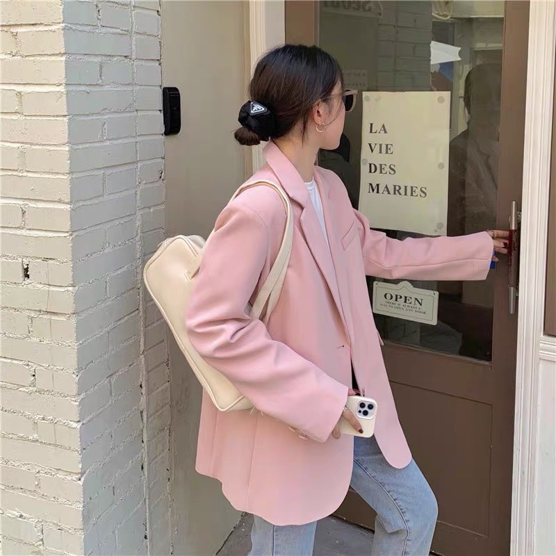 Blazer - Vest Trơn Hàn Quốc☁️