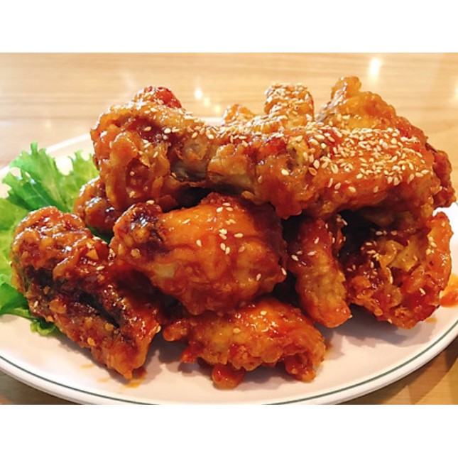 Nước Sốt Gà Chiên Chung Woo Không Cay  440g