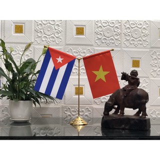Cờ để bàn Việt Nam - Cu Ba