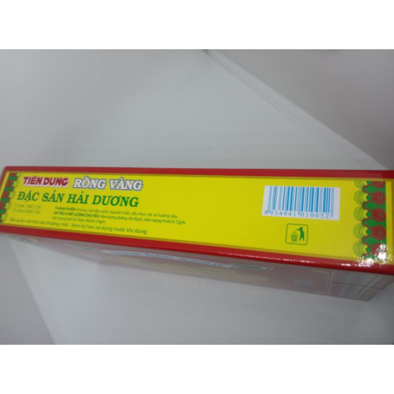 BÁNH ĐẬU XANH RỒNG VÀNG 220G - NGON  LOẠI 1