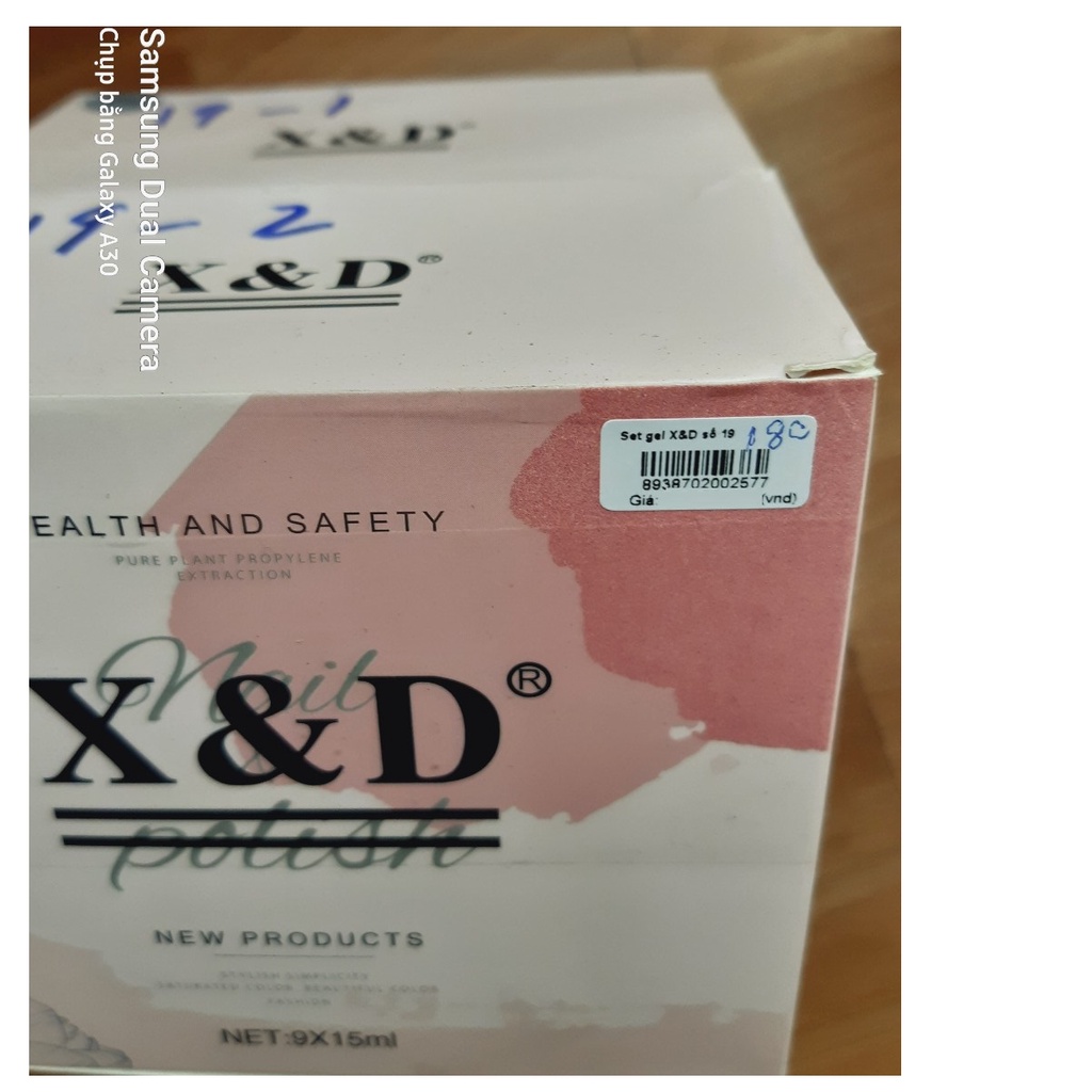 Set gel X&amp;D số 19 (NA6382)