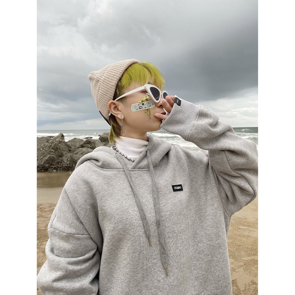 Áo Hoodie nỉ bông D'BAKU BASIC LOGO (Tặng kèm túi Tote) | BigBuy360 - bigbuy360.vn