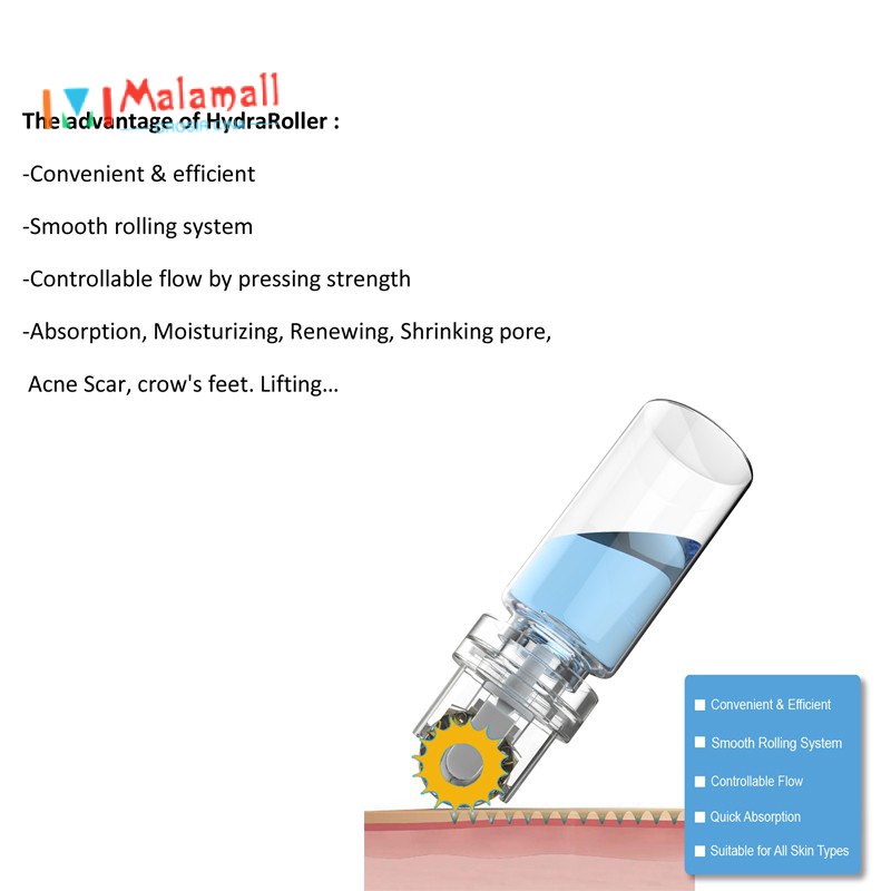 Cây Lăn Kim 64 Kim Siêu Nhỏ Bằng Titan Chống Lão Hóa Và Nếp Nhăn