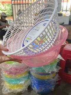 Thau rổ vinamilk