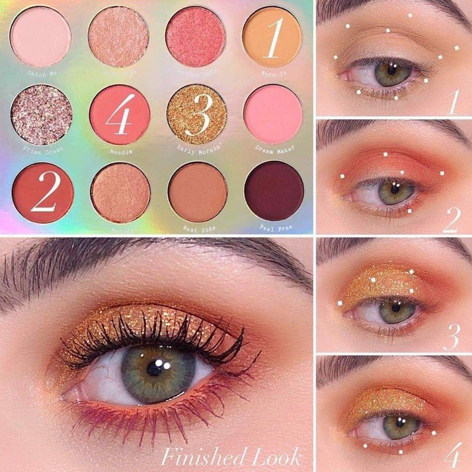 Bảng Phấn Mắt Colourpop Sweet Talk Pressed Powder Palette