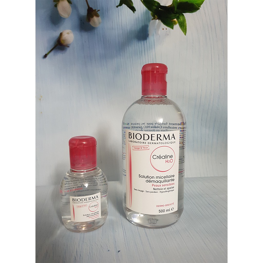 [Mã SKAMPUSH9 giảm 10% đơn 200K] Nước Tẩy Trang Cho Da Nhạy Cảm Bioderma Hồng