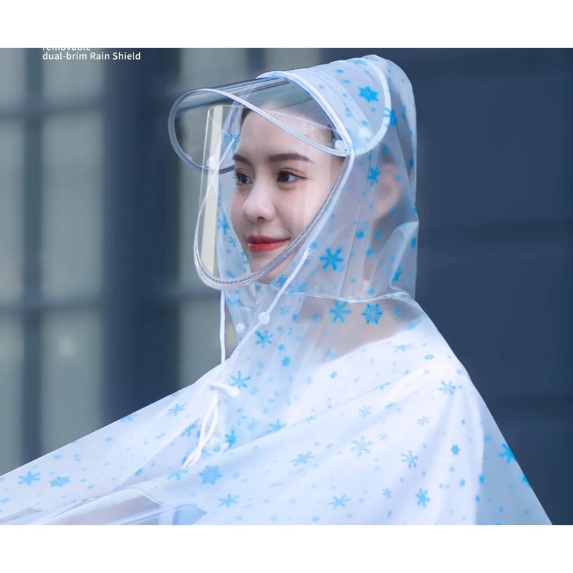 🎈Áo mưa cánh dơi người lớn bao trùm kính xe