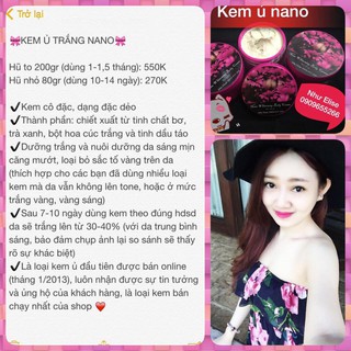 KEM Ủ NANO