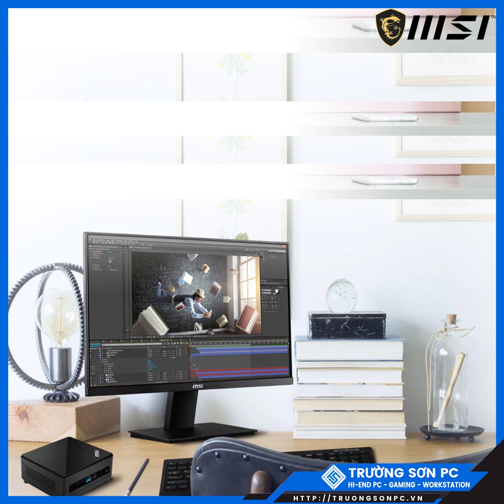 Màn Hình MSI PRO MP241 23.8&quot; | FHD IPS 60Hz/7 ms | HDMI + VGA