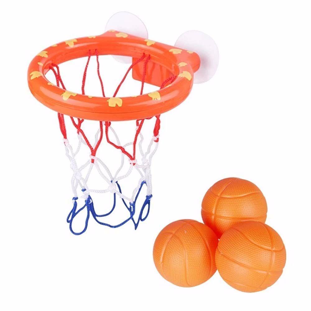 MMLUCK Plastic Basketballs Girl Boy Baby Shower Bathtub 3 balls Water Play Set