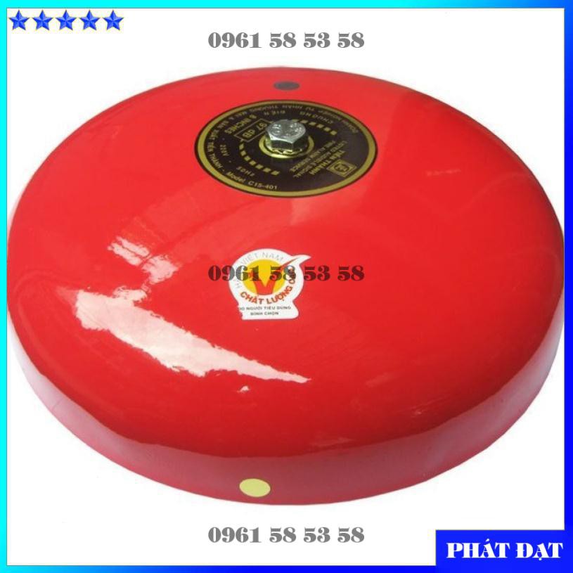 Chuông điện 10inch nhà thờ trường học nhà xưởng villa báo động 220V 100dB (HĐ)