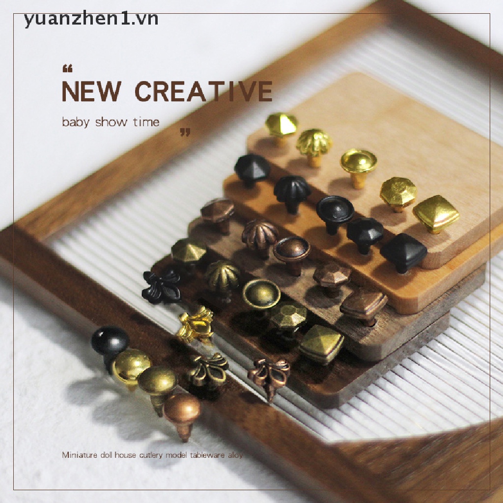 Tay Nắm Ngăn Kéo Tủ Mini Tỉ Lệ 1: 12 Trang Trí Nhà Búp Bê