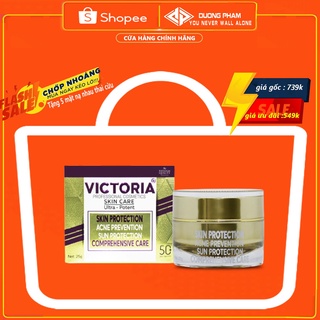 [ NHẬP KHẨU] KEM VICTORIA BẢO VỆ DA NGĂN MỤN HẾT THÂM CHỐNG NẮNG DƯỠNG TOÀN DIỆN