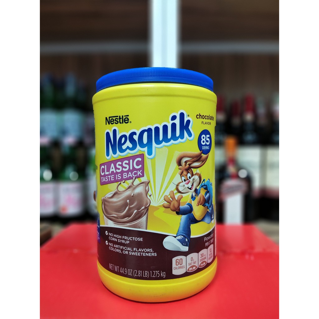 Bột chocolate sữa Nestle Nesquik Chocolate Flavor 1.275ky