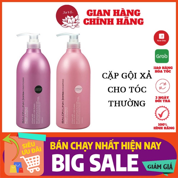 Dầu Gội Đầu Dầu Xả Salon Link Extra Treatment In 1000ml