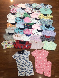 Bộ bozip cotton combo 4 bộ