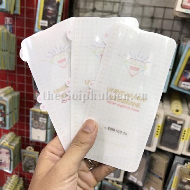 Dán PPF mặt trước Samsung S10 5G