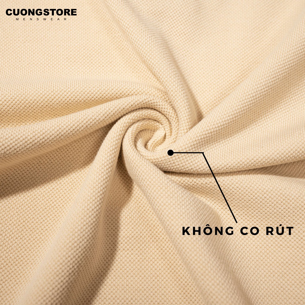 Áo thun Polo nam trơn MRC 2011053 vải cotton cao cấp phom chuẩn 9 màu thời thượng - MENFIT