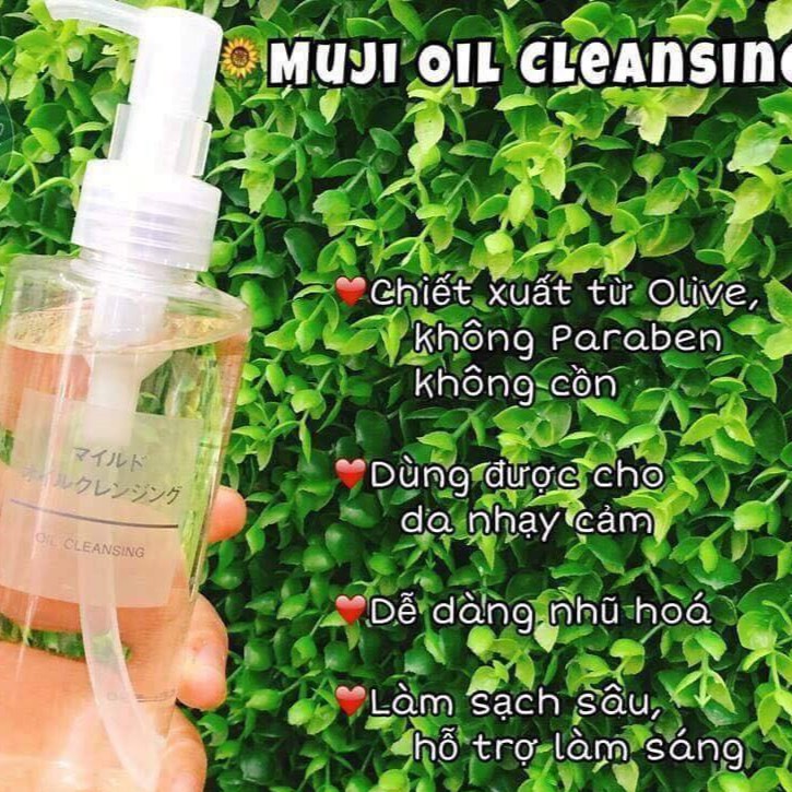 Dầu Tẩy Trang Muji Oil Cleansing 200-400ml