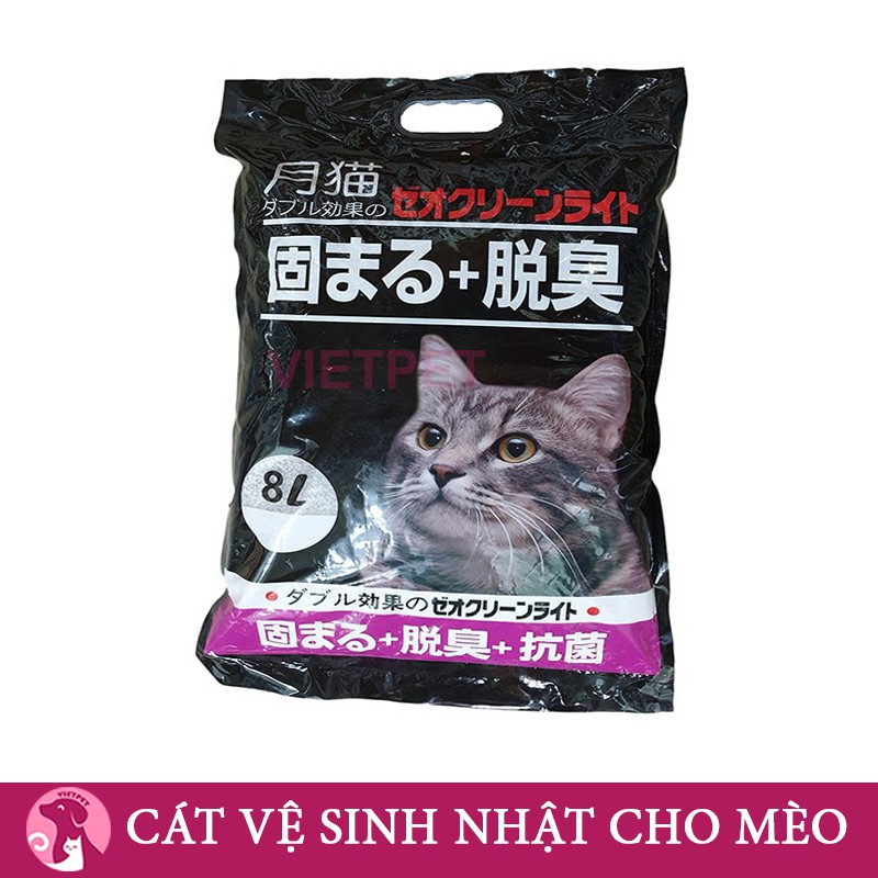 (SALE LỚN) Cát vệ sinh cho mèo - Cát Nhật (8L) (Cát vệ sinh cho mèo Moon Cat)