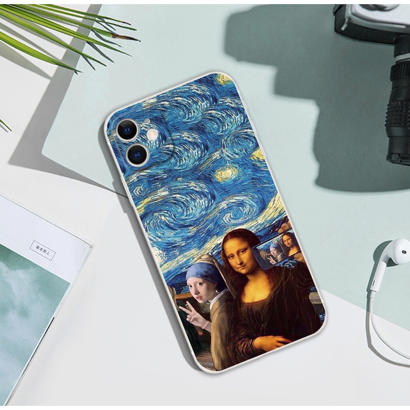 Mềm Ốp Điện Thoại tpu Dẻo Họa Tiết Độc Đáo Thời Trang Cho iphone 13 14 pro max xr 12 mini 11 pro x xs max 6s 7 8 plus se2