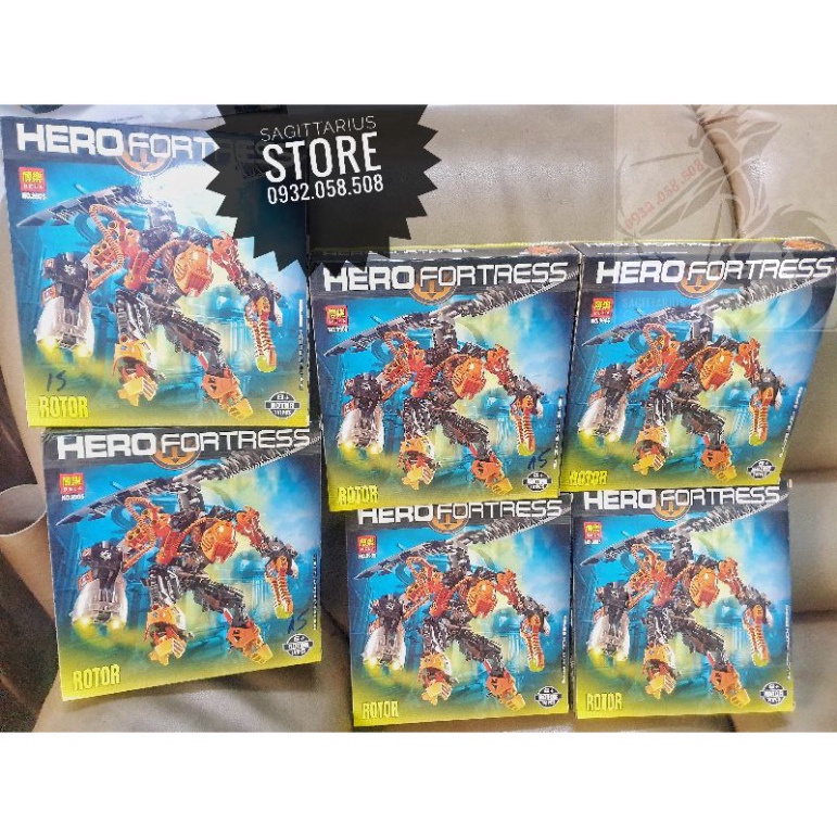 Lego Bela 9905 Lắp Ráp Hero Factory : Rotor