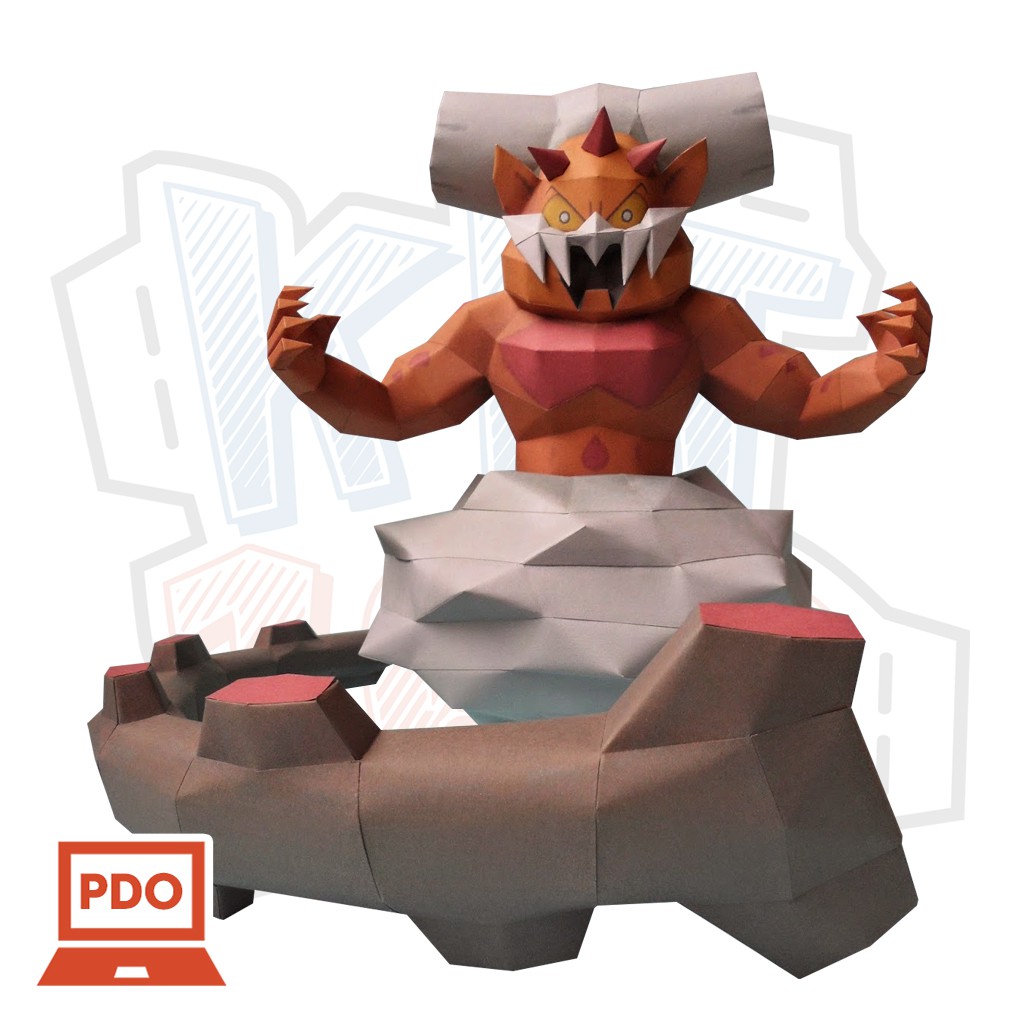 Mô hình giấy Pokemon Landorus