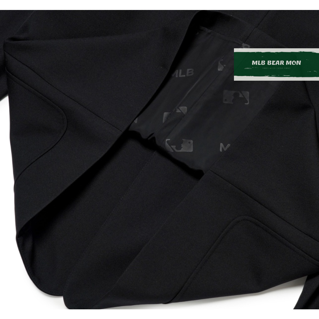 Áo Vest MLB Basic Medium Logo Blazer Light Jacket New York Yankees 3Ajkb5124-50Bks