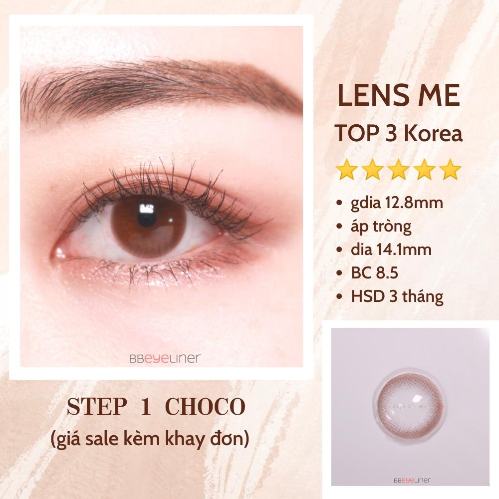 Lens nội địa hàn STEP 1 CHOCO - HSD 3 THÁNG