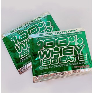 Sample Whey | Combo 5 Gói Scitec Whey Protein Isolate 25G Tăng Cơ Không Tăng Mỡ - Chính Hãng - SUPPCARE