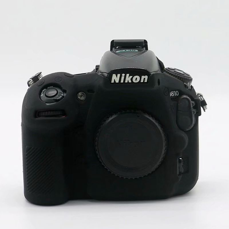 Vỏ bảo vệ bằng cao su silicon mềm dành cho máy ảnh Nikon D810