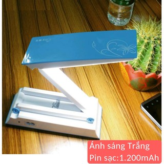 Đèn học để bàn điện gập gọn tiện lợi ánh sáng Trắng cho vẽ kỹ thuật mã KM6653/6668